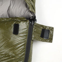Hands-Free 4-Season Goose Down Sleeping Bag – Semi-Rectangular Comfort -13℉ to 64℉