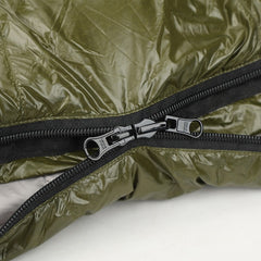 Hands-Free 4-Season Goose Down Sleeping Bag – Semi-Rectangular Comfort -13℉ to 64℉