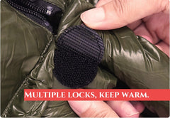 4-Season Ultralight Mummy Sleeping Bag - 750FP White Duck Down, Lightweight & Water-Resistant for Backpacking and Camping