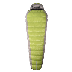 MISS JULIA 4-season goose down mummy sleeping bag, 230cm extra-long, 2500g fill, comfort rating -13℉ to 64℉, lightweight and water-resistant