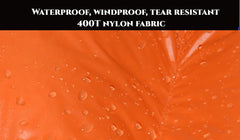 Winter Goose Down Sleeping Bag with Comfort Rating (-13℉ to 41℉) -Ultralight, Waterproof & Compressible