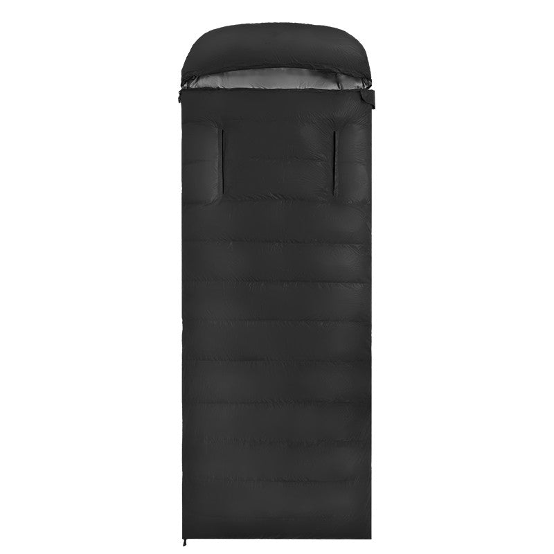 Hands-Free 4-Season Goose Down Sleeping Bag – Semi-Rectangular Comfort -13℉ to 64℉