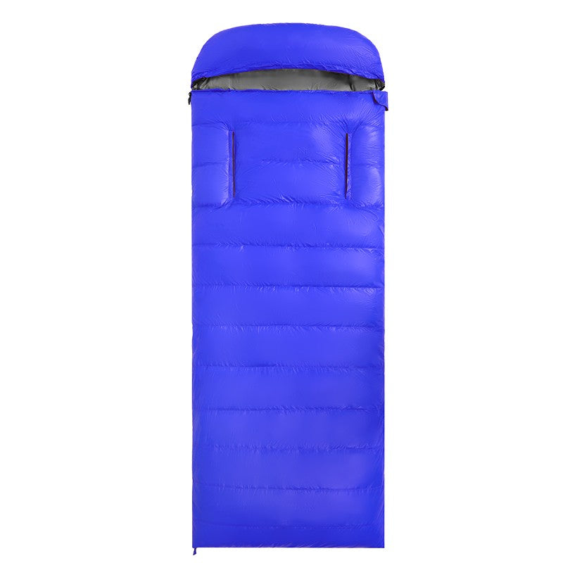 Hands-Free 4-Season Goose Down Sleeping Bag – Semi-Rectangular Comfort -13℉ to 64℉