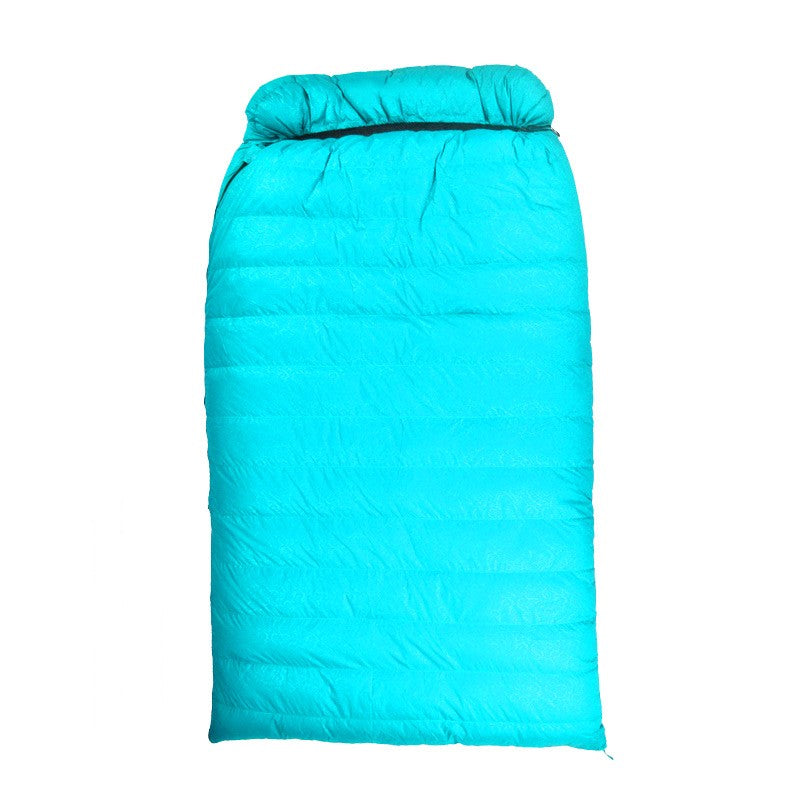 Ultralight Double Down Sleeping Bag for Couples- Comfort -4°F to 41°F, Waterproof & Windproof for Camping and Backpacking