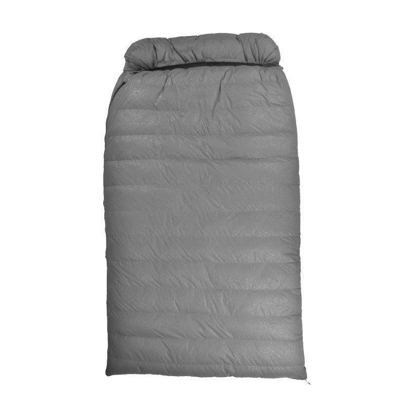 Ultralight Double Down Sleeping Bag for Couples- Comfort -4°F to 41°F, Waterproof & Windproof for Camping and Backpacking