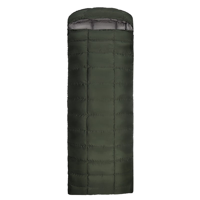 Lightweight Goose Down Sleeping Bag – Comfort 64°F to -13°F, All-Season Camping & Hiking, Waterproof Outdoor Sleeping Bag