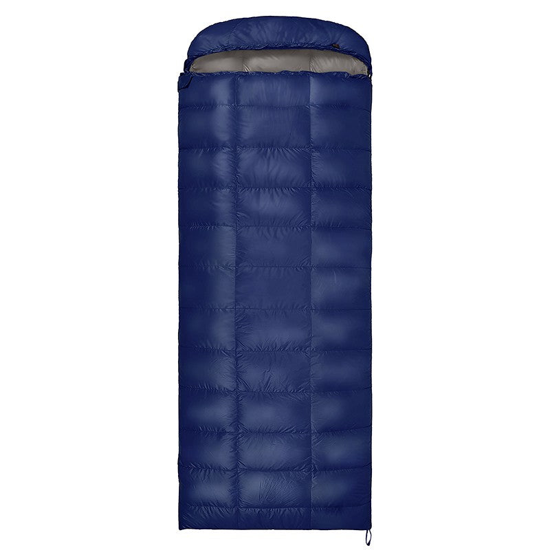 Lightweight Goose Down Sleeping Bag by MISS JULIA, 64°F to -13°F, 210cm x 80cm, All-Season Camping & Hiking, Waterproof