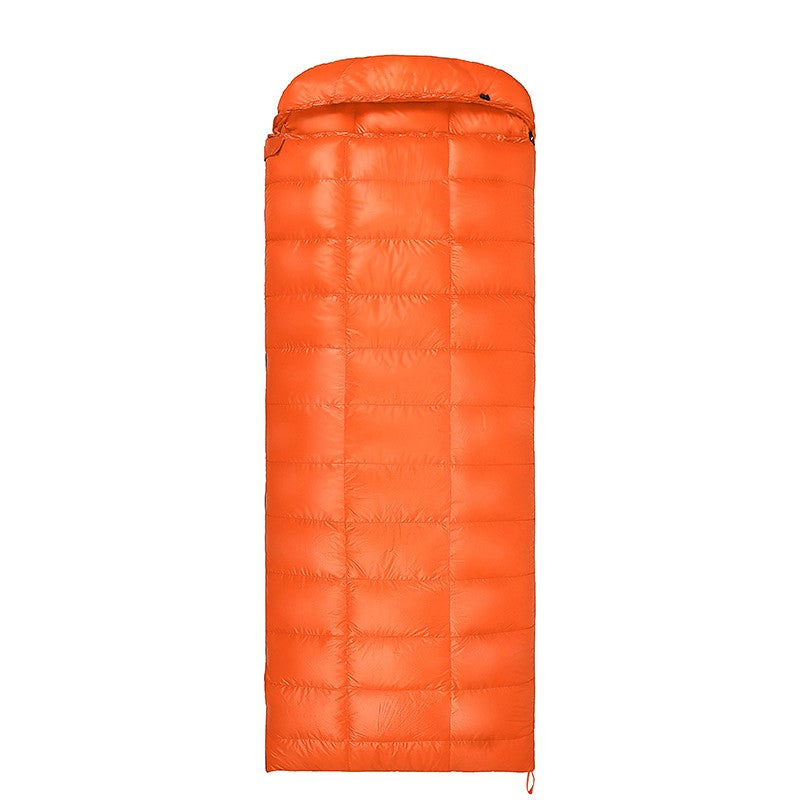 Lightweight Goose Down Sleeping Bag – Comfort 64°F to -13°F, All-Season Camping & Hiking, Waterproof Outdoor Sleeping Bag