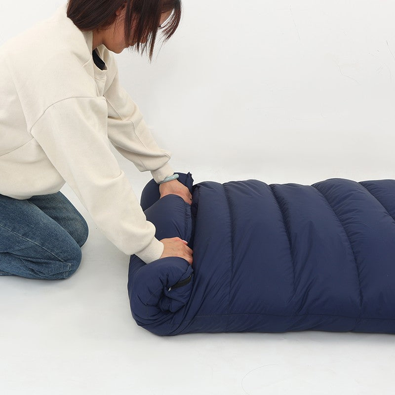 All-Season Goose Down Sleeping Bag- Lightweight Waterproof Camping & Backpacking Comfort -13°F to 64°F